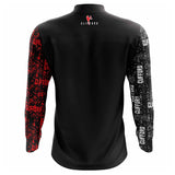 McKeever Clifford Kids Quarter Zip Top – Black
