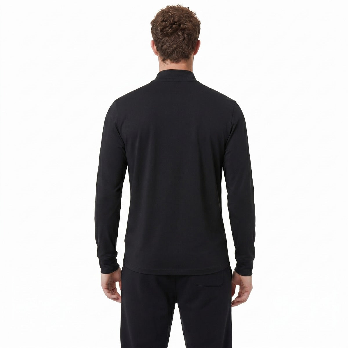 McKeever Clifford Blackout Quarter Zip Top – Black