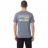 Wild Atlantic Surf Co Atlant Box Tee Blu