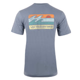 Wild Atlantic Surf Co Atlant Box Tee Blu