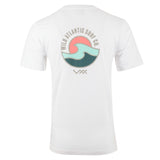 Wild Atlantic Surf Co Sunrise Tee White