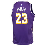 Nike Lakers James 23 K Statement Jsy Pur