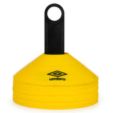 Umbro 20cm Football Training Saucer Cone Set - 50 Pack