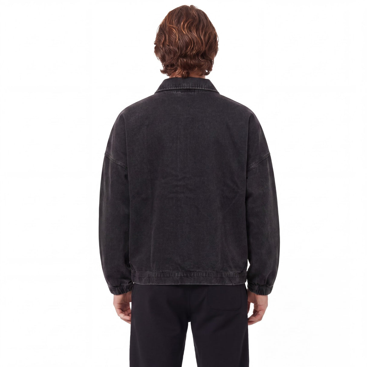 Umbro Adults Loose Boxy-Fit Full-Zip Washed Drill Jacket