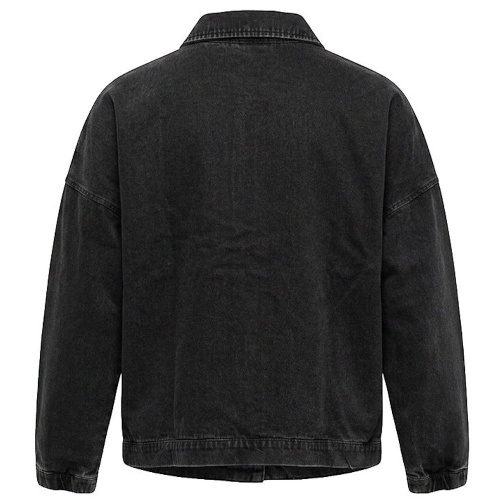 Umbro Adults Loose Boxy-Fit Full-Zip Washed Drill Jacket