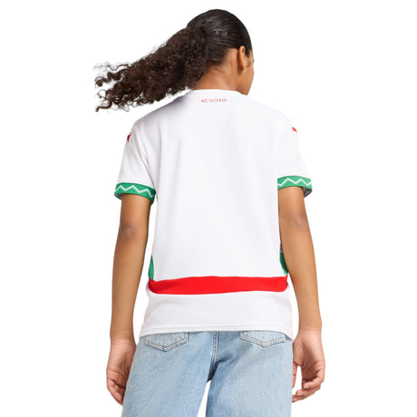 Puma Morocco 2025 Short-Sleeve Kids Away Football Jersey