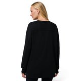 Sweaty Betty After Class Seam Detail Womens Longline Sweatshirt