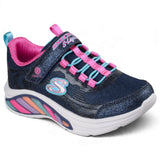 Skechers Rainbow Crs Glitz Glow Jr G Nvy
