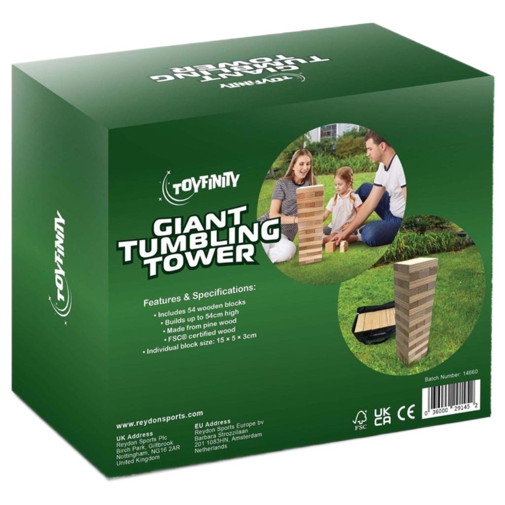 Toyfinity Giant Tumbling Tower Game
