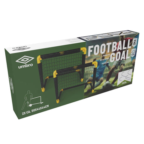 Umbro 50 x 44cm Foldable Football Goal Set