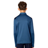 Castore Leinster Rugby Kids Performance Half-Zip Midlayer Top
