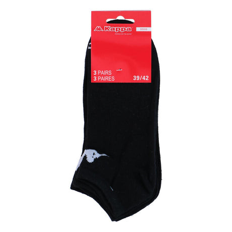 Kappa Ankle Socks Black