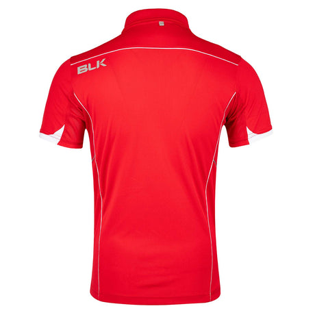 BLK Tek VI Mens Short Sleeve Training Polo Shirt Top