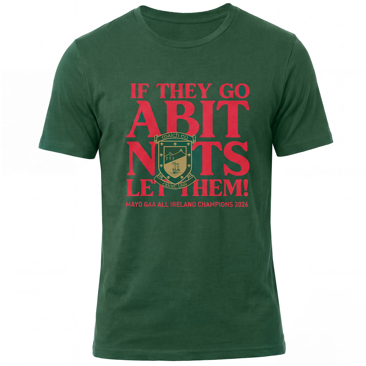 Mayo 2026 Kids Go Nuts Tee Green