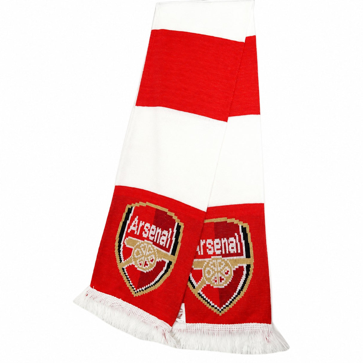 Fanbase Arsenal FC Red & White Football Scarf