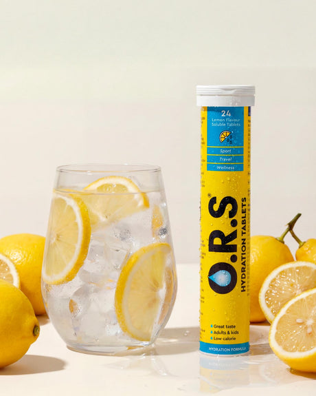 O.R.S Lemon Flavour Hydration Tablets