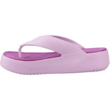 Crocs Getaway Platform Toe Post Ladies Summer Hydrangea