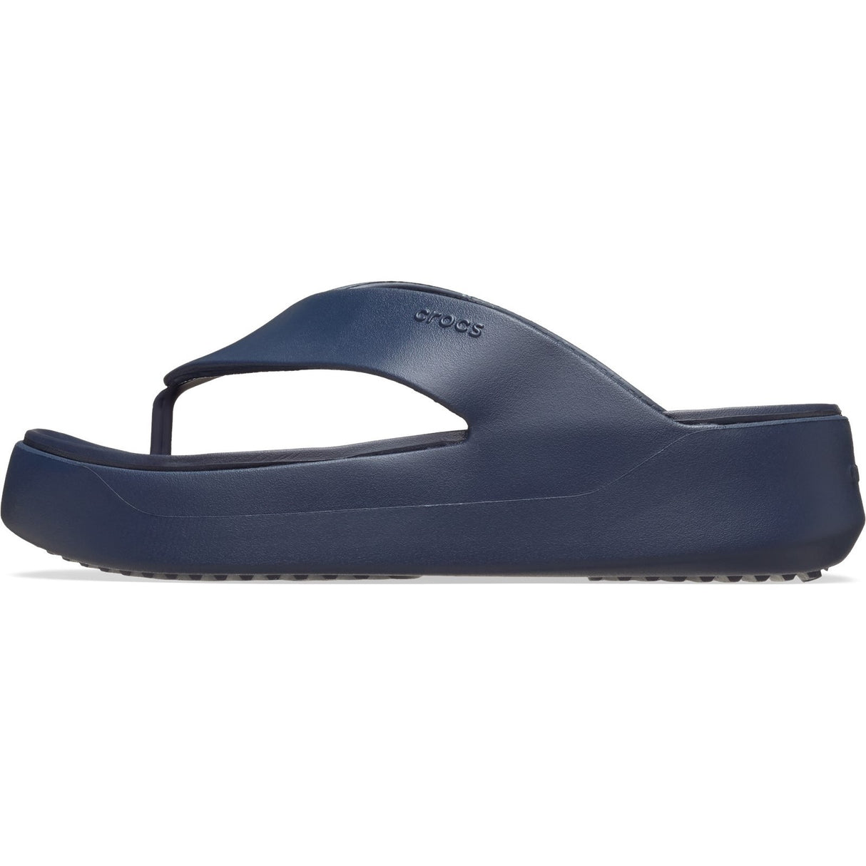 Crocs Getaway Platform Toe Post Ladies Summer Navy
