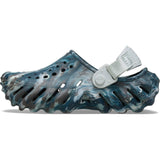 Crocs Echo Marbled Clog Junior Kids Beach Black Sand/Multi
