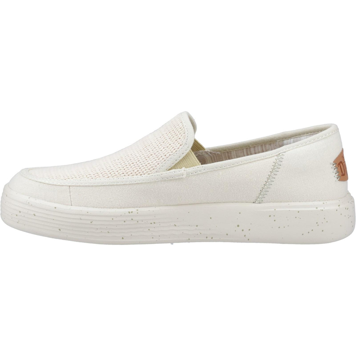 HEYDUDE Mens Sunapee Coastline Shoe Bone