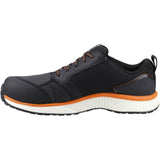 Timberland Pro Mens Reaxion Composite Safety Trainer Black/Orange