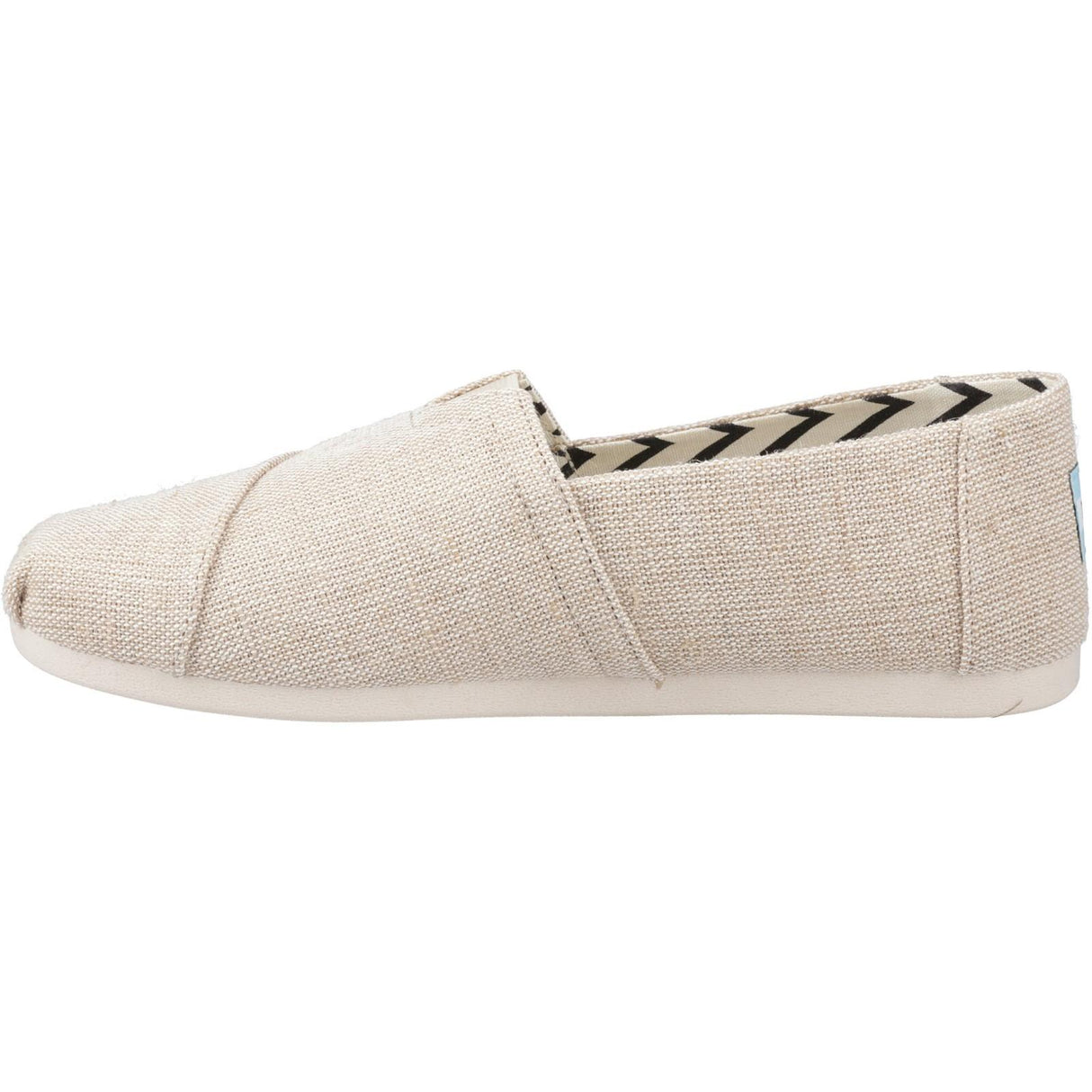 TOMS Mens Alpargata Shoes Natural Undyed