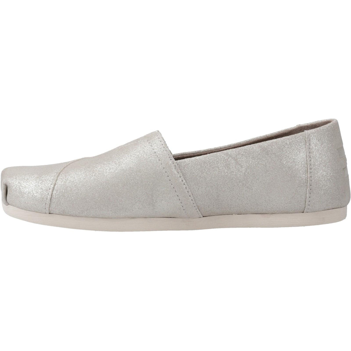 TOMS Womens Alpargata with Cloudbound Shoe Silver
