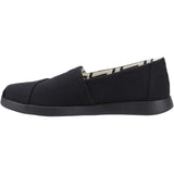 TOMS Womens Alpargata Plus Shoe Black/Black