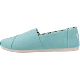 TOMS Womens Alpargata Classic Shoe Aqua