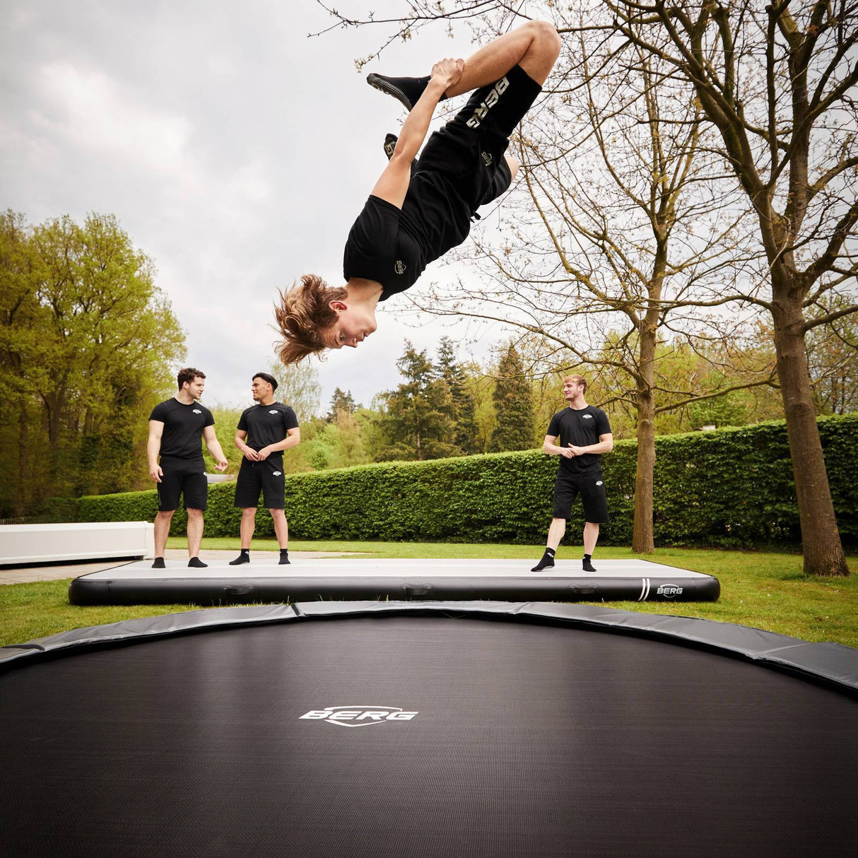 BERG SPORTS Elite FlatGround 430 Trampoline Grey