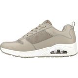 Skechers Mens Uno Sol Trainers Taupe