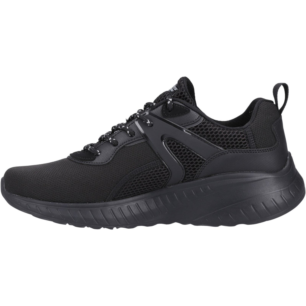 Skechers Mens Bobs Squad Chaos Elevated Drift Trainers Black