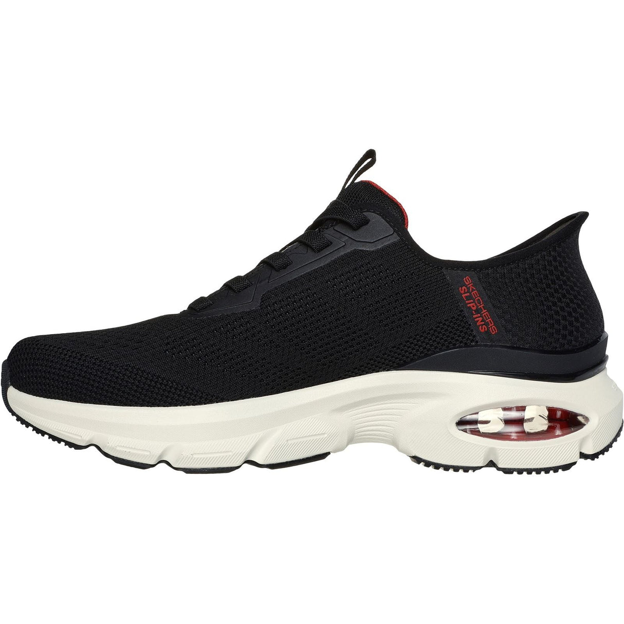 Skechers Mens Skech-Air Ventura Vanderway Shoes Black/Red