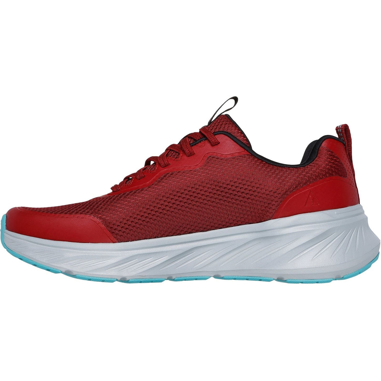 Skechers Mens Edgeride Rekze Shoe Burgundy/Grey