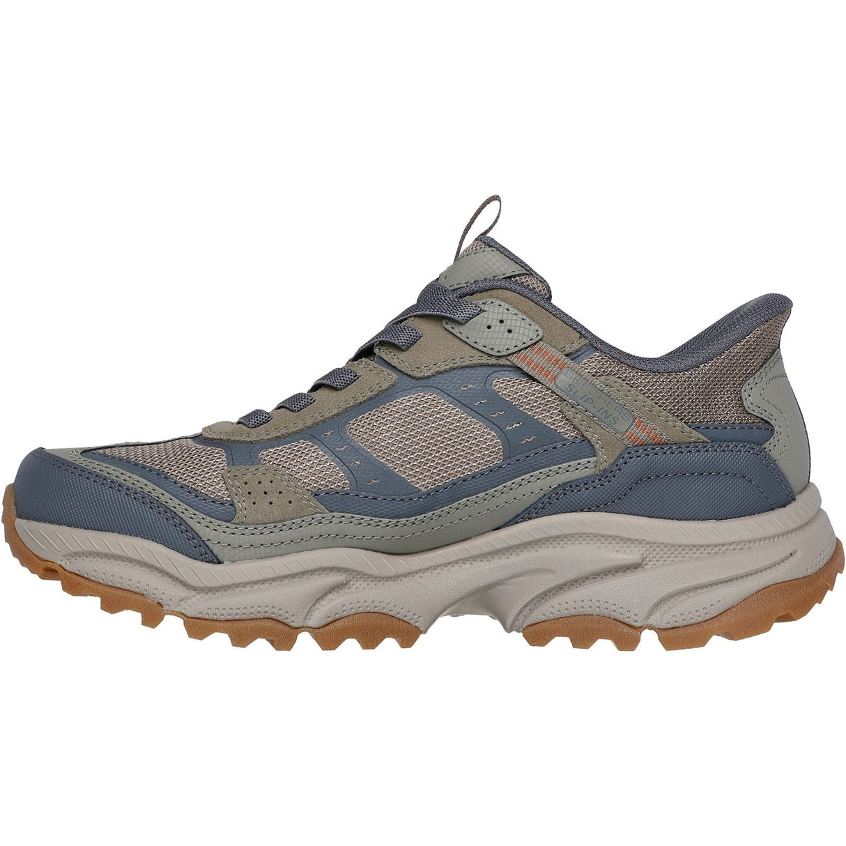 Skechers Mens Vigor AT Hiking Shoes Olive/Grey