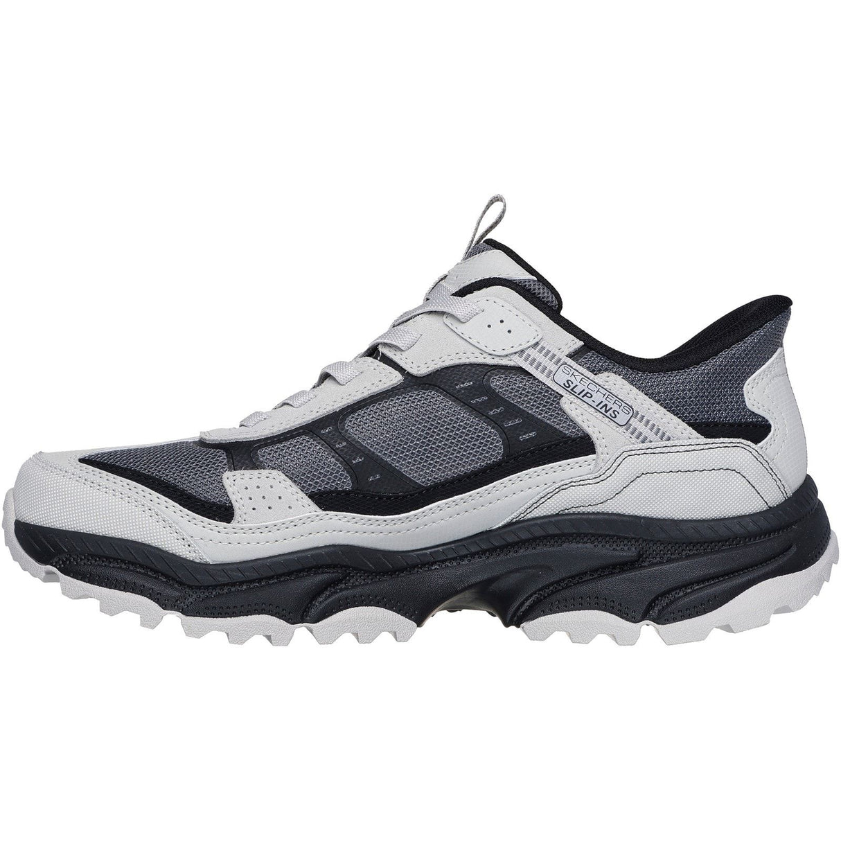 Skechers Mens Vigor AT Hiking Shoes Grey/Black