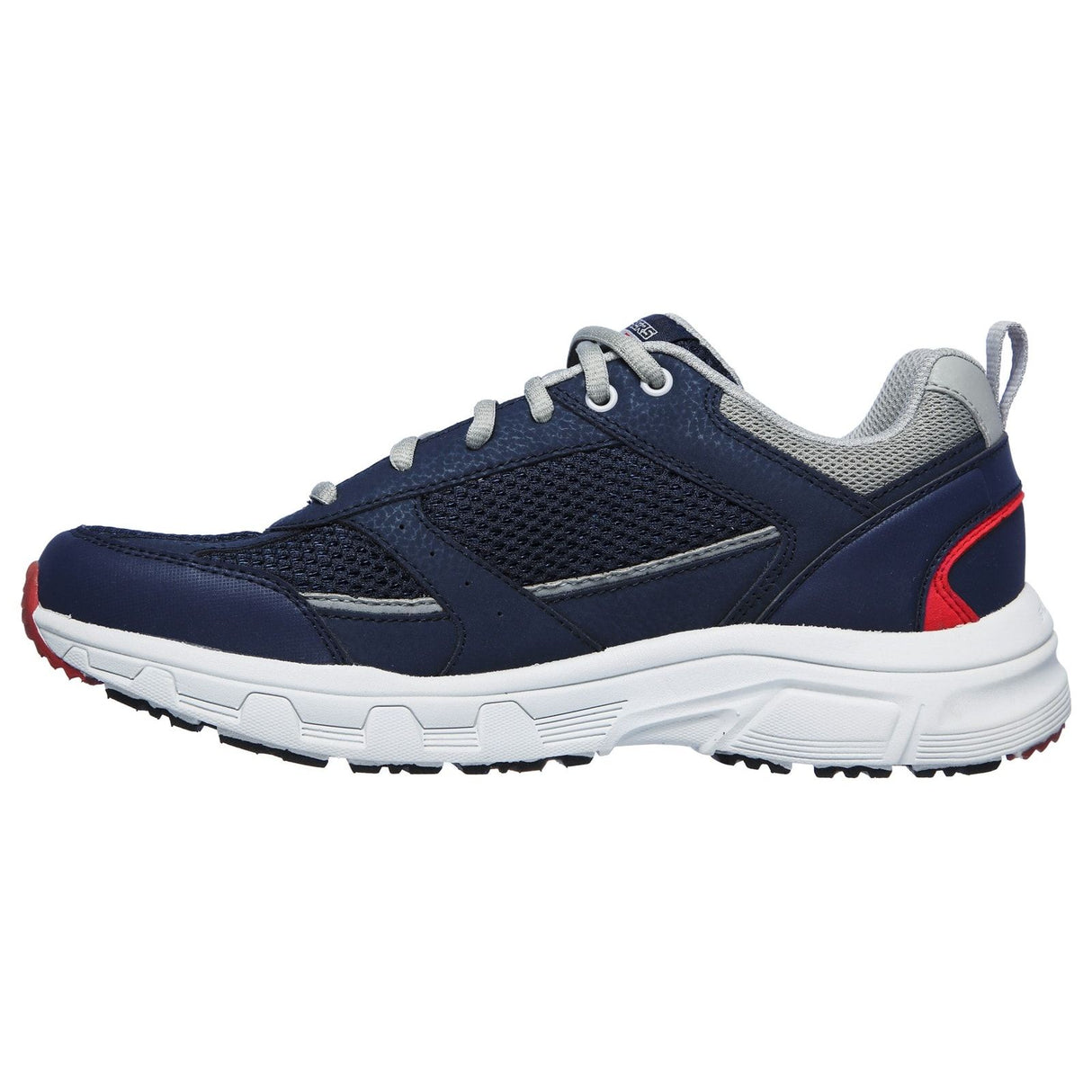 Skechers Mens Oak Canyon Verketta Trainers Navy/Grey