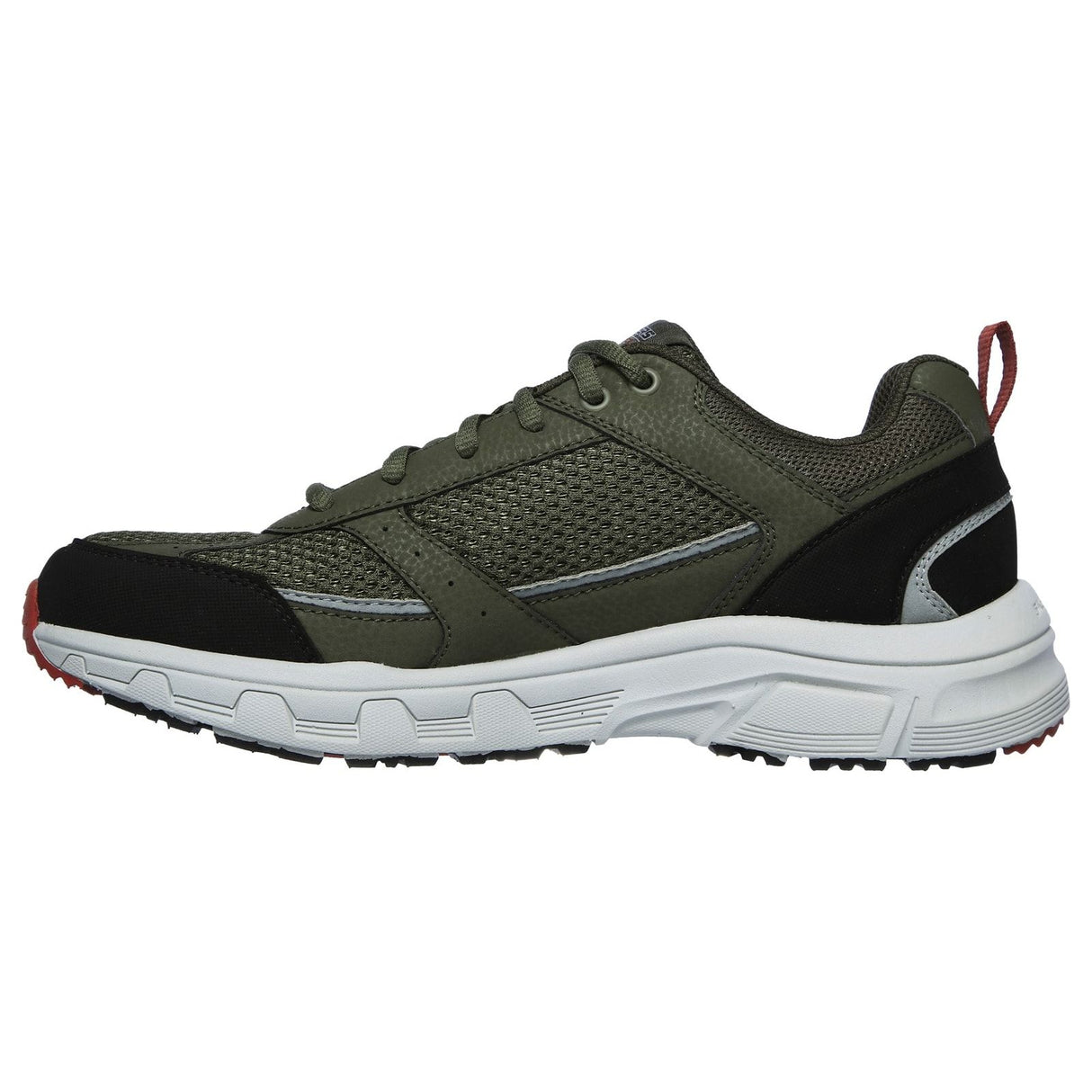Skechers Mens Oak Canyon Verketta Trainers Olive/Black