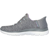 Skechers Womens Summits Dazzling Haze Shoes Grey/Multi