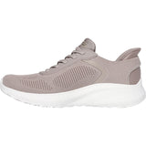 Skechers Womens BOBS Sport Squad Chaos Shoe Taupe