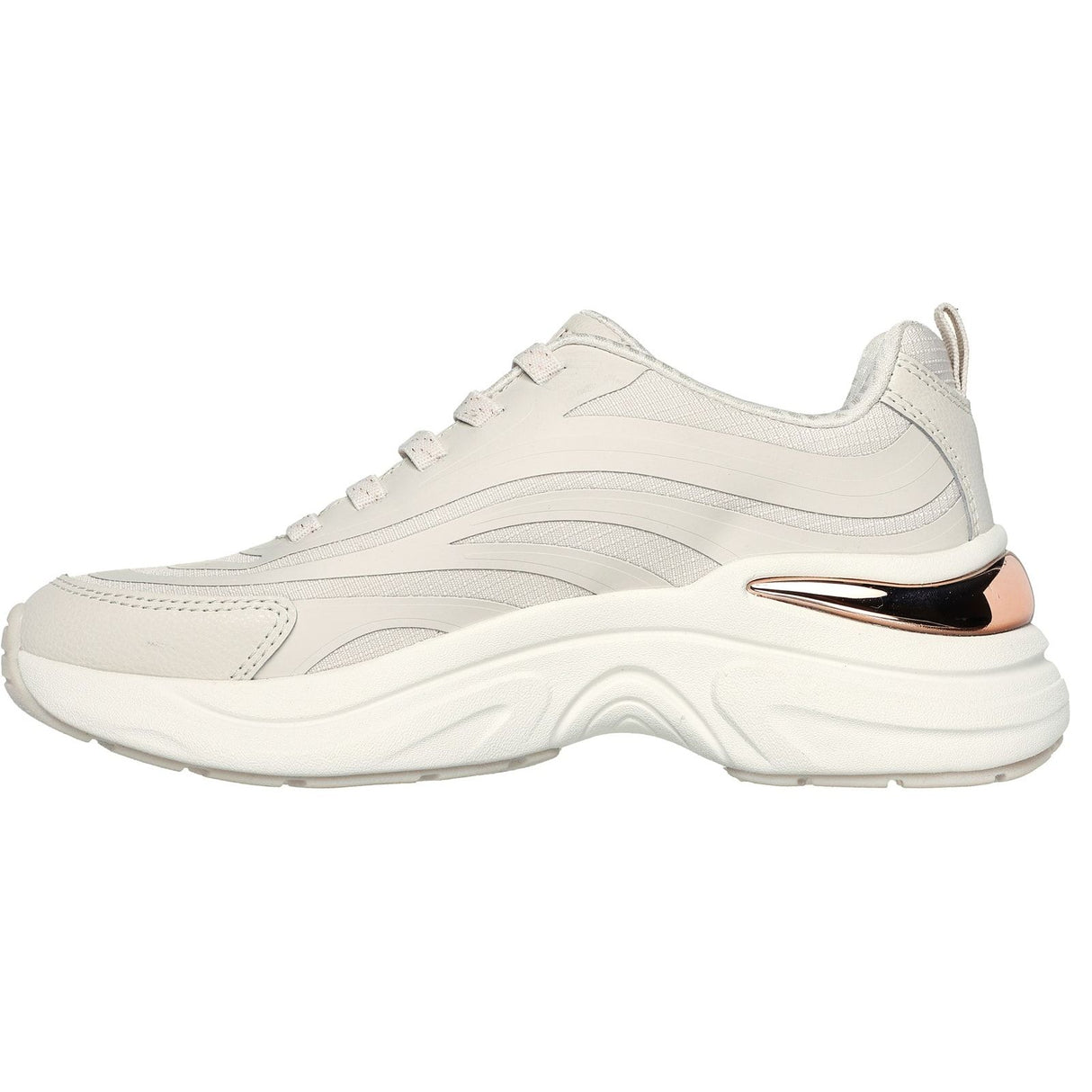 Skechers Womens Hazel Step N Flow Trainer Natural