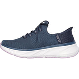 Skechers Womens Edgeride Impression Shoes Navy/Lavender