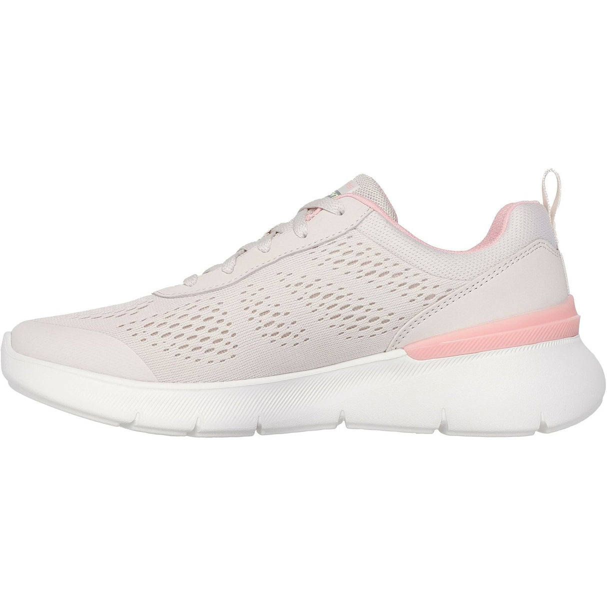 Skechers Womens Skech-Air Dynamight 2.0 New Heights Shoe Natural/Pink
