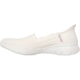 Skechers Womens Seager Believe It Shoe Off White