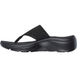 Skechers Womens Go Walk Arch Fit 2.0 Sandal Black