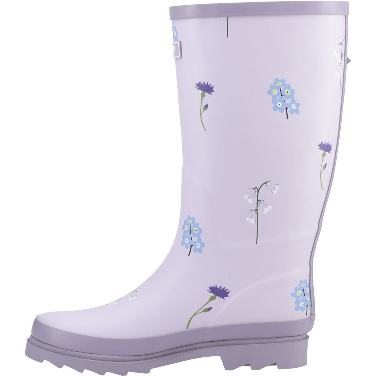 Cotswold Womens Wildflower Tall Wellingtons Lilac