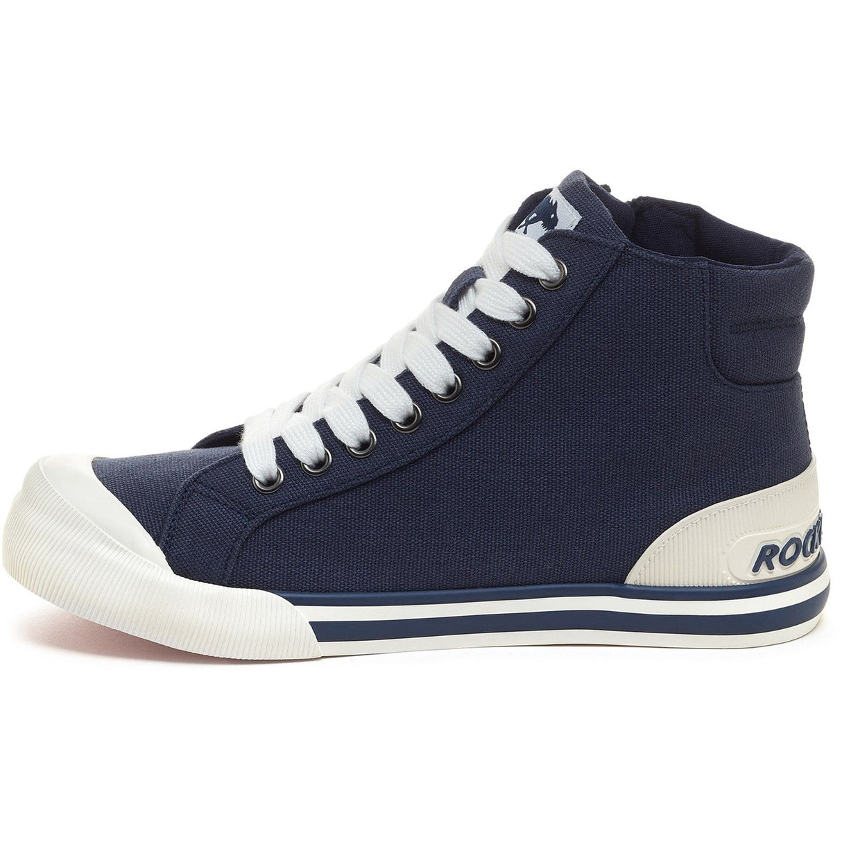 Rocket Dog Womens Jazzin Hi Shoes Navy