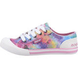 Rocket Dog Womens Rocket Dog Jazzin Candy Tie Dye Sneaker Pink/Multi