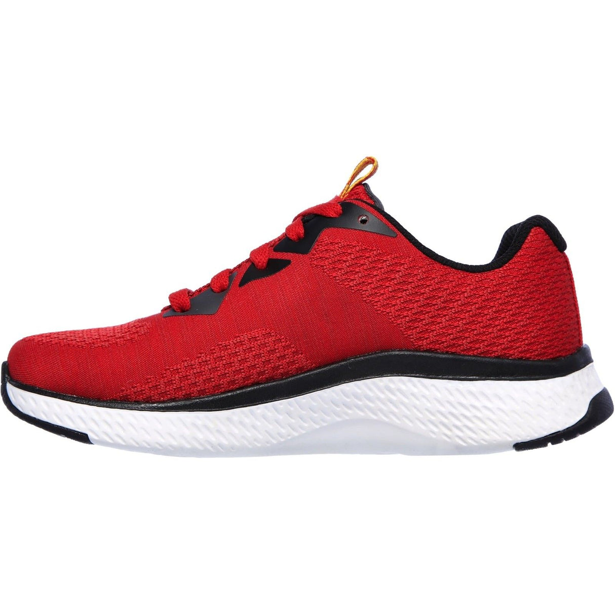 Skechers Junior Boys Solar Fuse Kryzik Lace Up Trainer Red