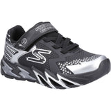 Skechers Junior Boys S Lights: Flex-Glow Bolt Shoe Black